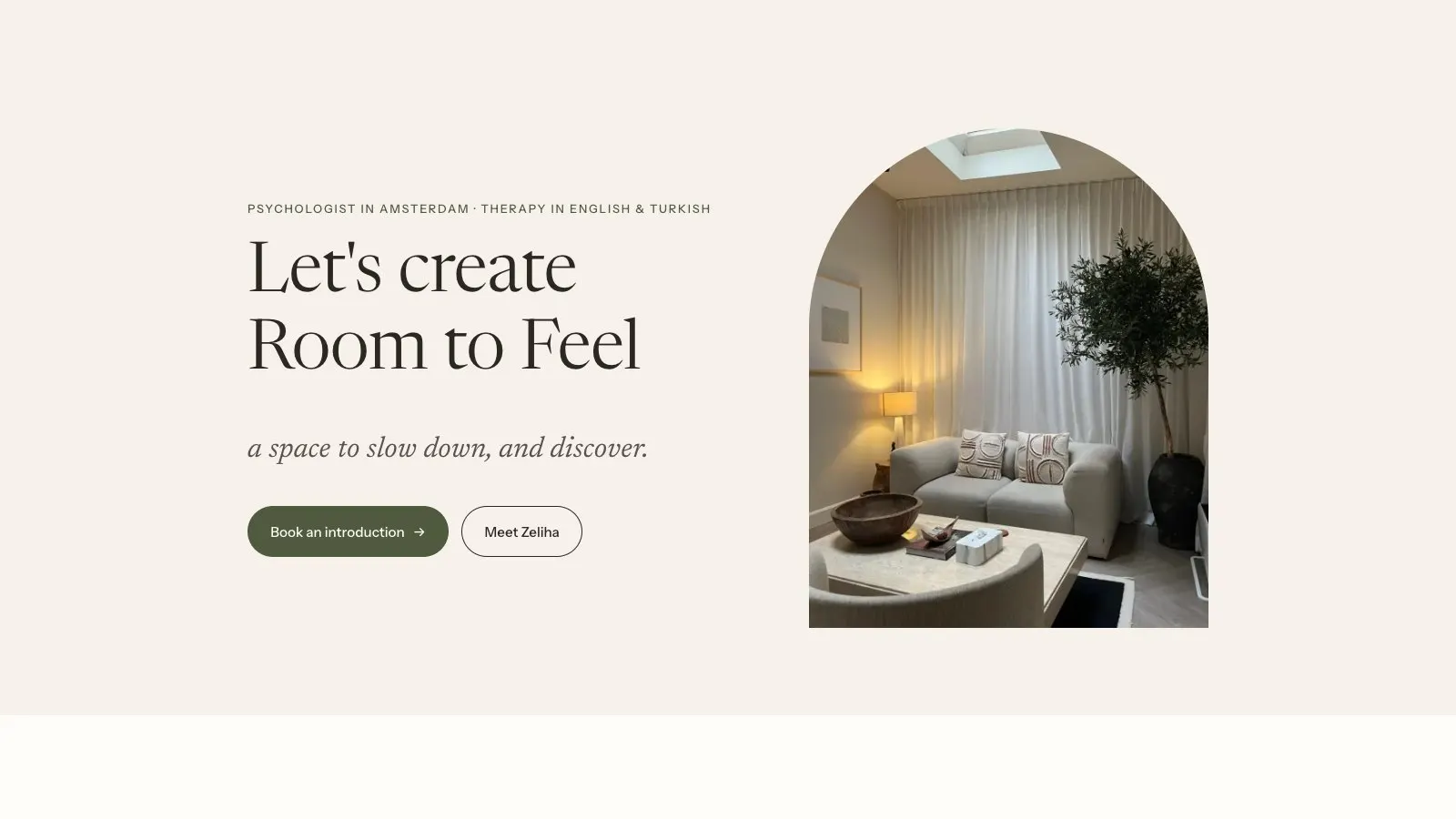 Room to Feel